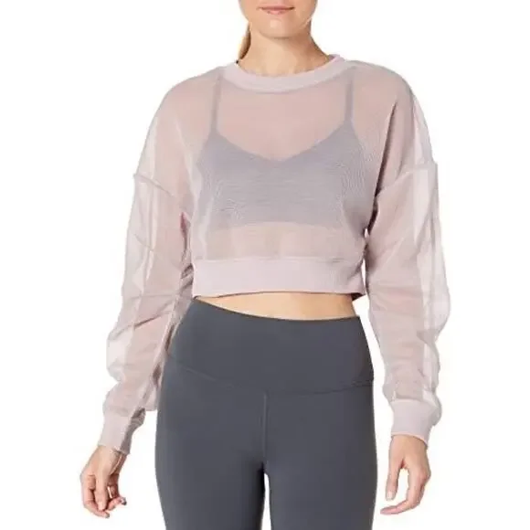 ALO Yoga | Tops | Alo Yoga Row Long Sleeve Crop Top Xs Lavender Cloud |  Poshmark